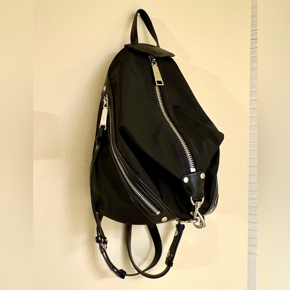 REBECCA MINKOFF NWOT Backpack with Dust Bag and Silver Hardware, No Callouts - Picture 2 of 14